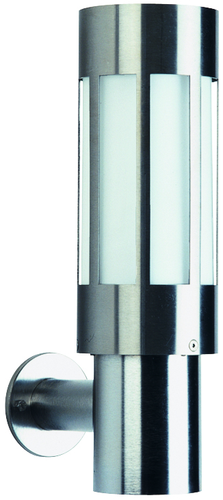Albert LeuchtenWandleuchte Typ Nr. 0239 - Edelstahl, für 1 x Lampe, E27