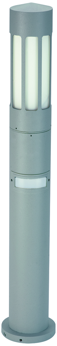 Albert LeuchtenPollerleuchte Typ Nr. 2019 - Farbe: Silber, mit BWM (2249)für 1 x Lampe, E27
