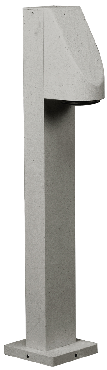Albert LeuchtenPollerleuchte Typ Nr. 2078 - Farbe: Silber, mit 1 x LED 10 W