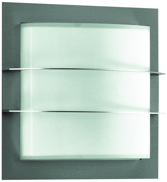 Albert LeuchtenWand- und Deckenleuchte Typ Nr. 6191 - Edelstahl, für 1 x Lampe, E27
