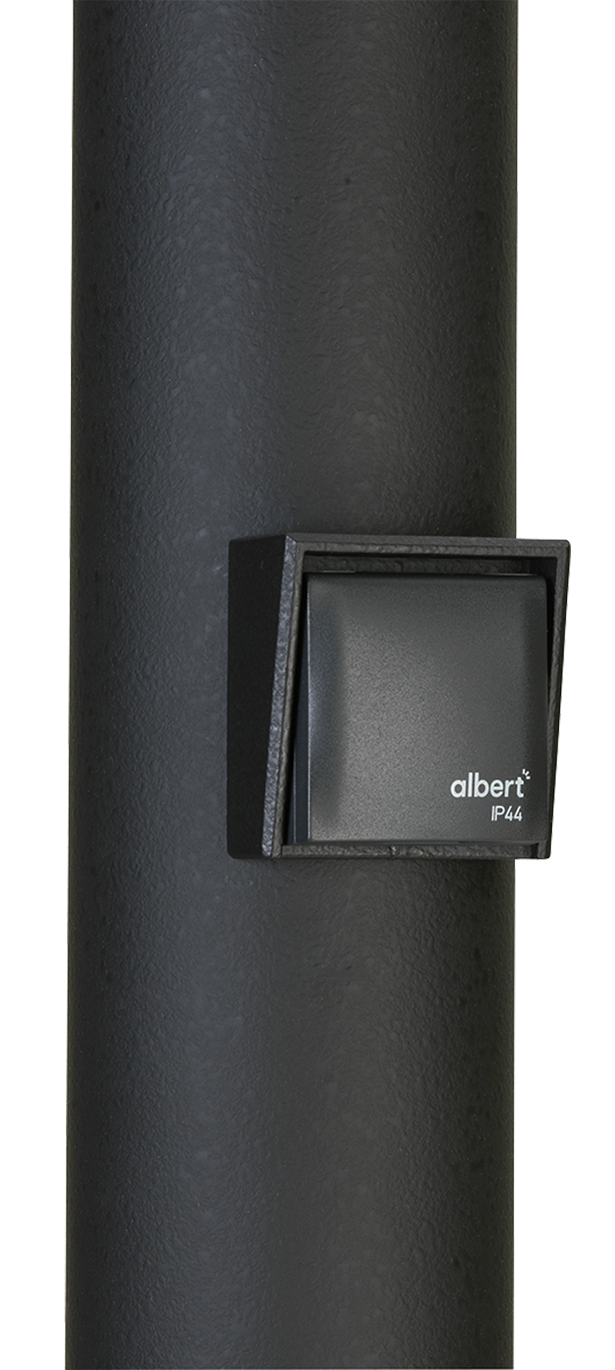 Albert LeuchtenEinbaugehäuse mit Schutzkontaktsteckdose IP44 / D - Typ F, für Pollerleuchten aus Aluminium mit d= 100 mm