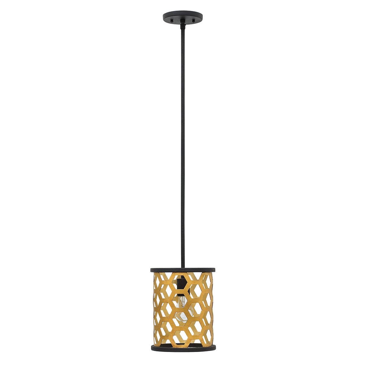 Elstead - HK-FELIX-MP - Felix 1  Pendelleuchte - Sunset Gold