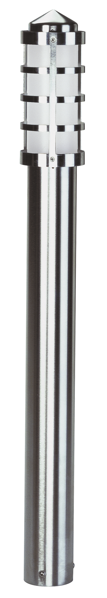 Bodenleuchten, Pollerleuchten, Kandelaber & Bodenlampen für außen von Albert Leuchten Pollerleuchte Typ Nr. 2284 - Edelstahl, für 1 x Lampe, E27 692284