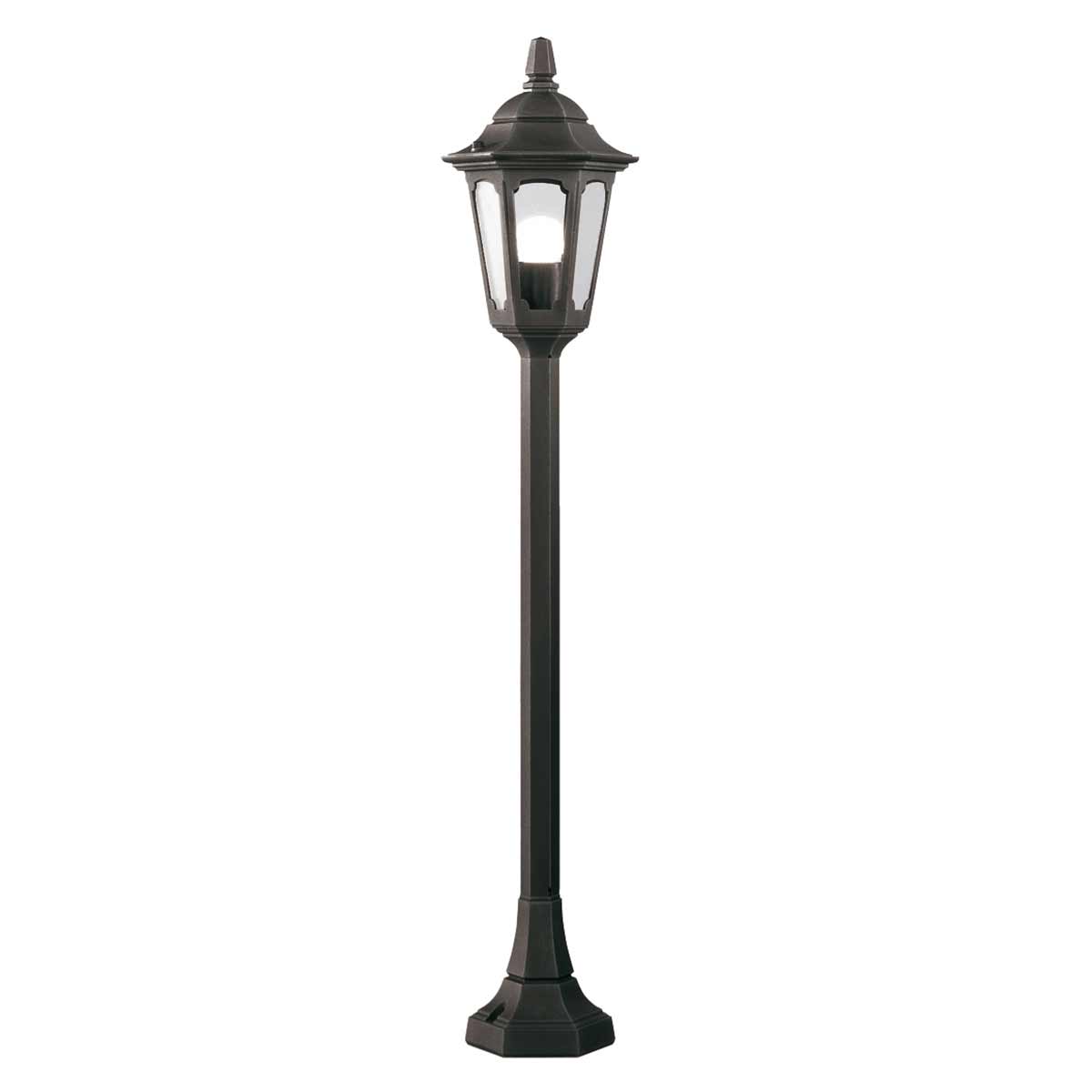 Elstead - PRM5-BLACK - Parish Mini 1 Licht Säule - Schwarz