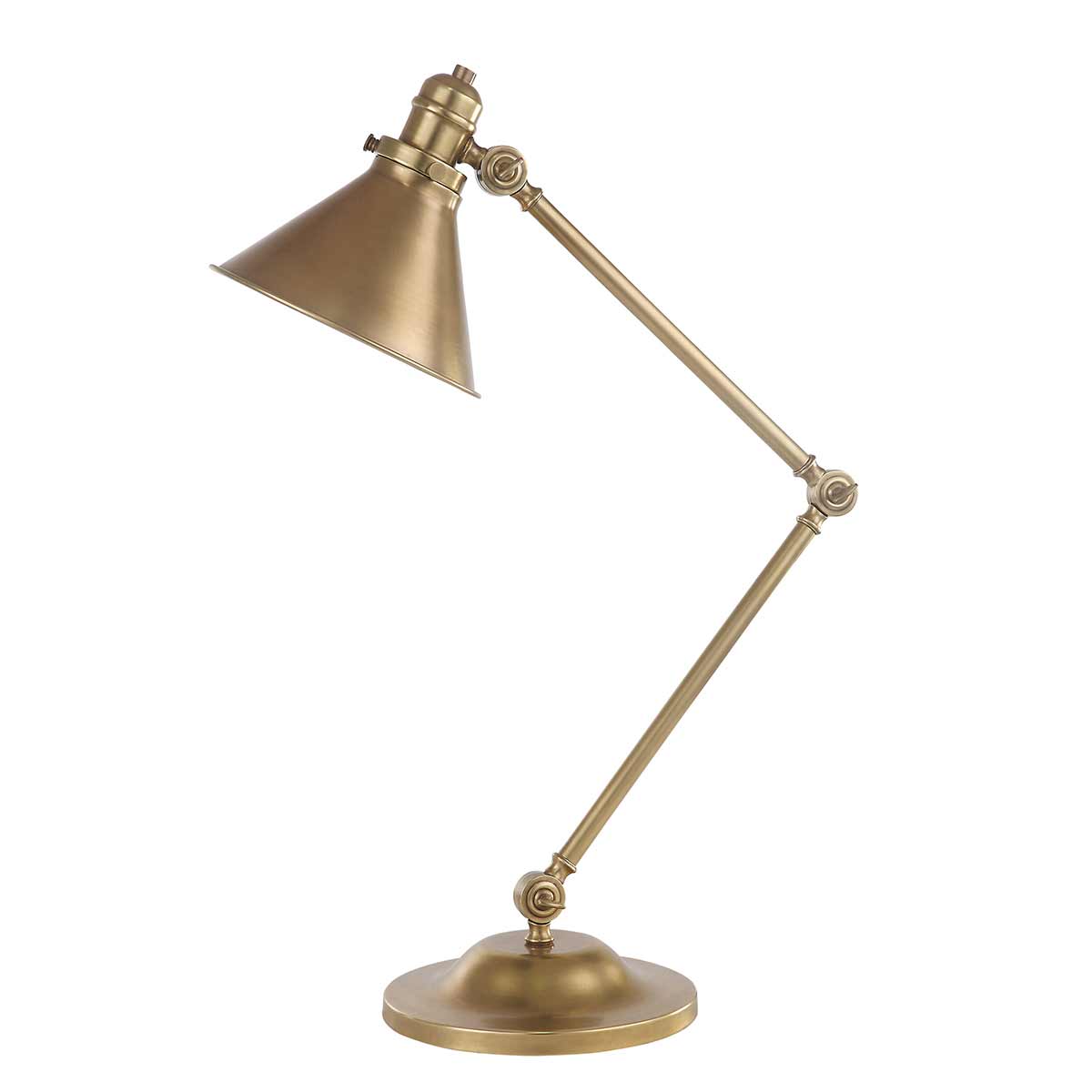 ElsteadProvence 1 Light Tischleuchte - Aged Brass