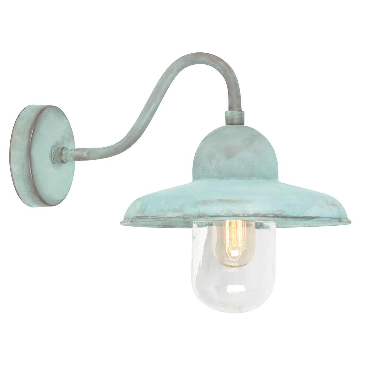 Elstead - SOMERTON-V - Somerton 1 Licht Wandlaterne - Verdigris