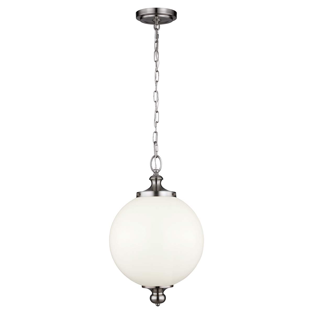 Elstead - FE-PARKMAN-PL-BS - Parkman 1 Light Large Pendelleuchte - Gebürsteter Stahl