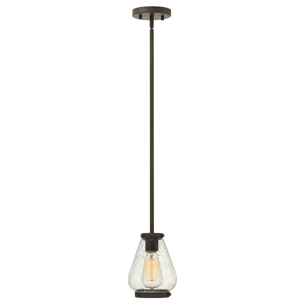 Elstead - HK-FINLEY-P-OZ - Finley 1 Light Mini Pendant - Oil Rubbed Bronze