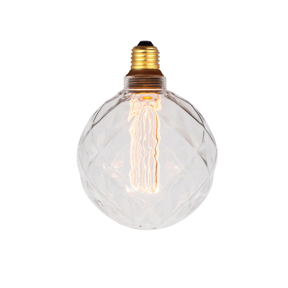 Halo DesignLeuchtmittel COLORS DIM LED Facet Globe E27, 3-Step