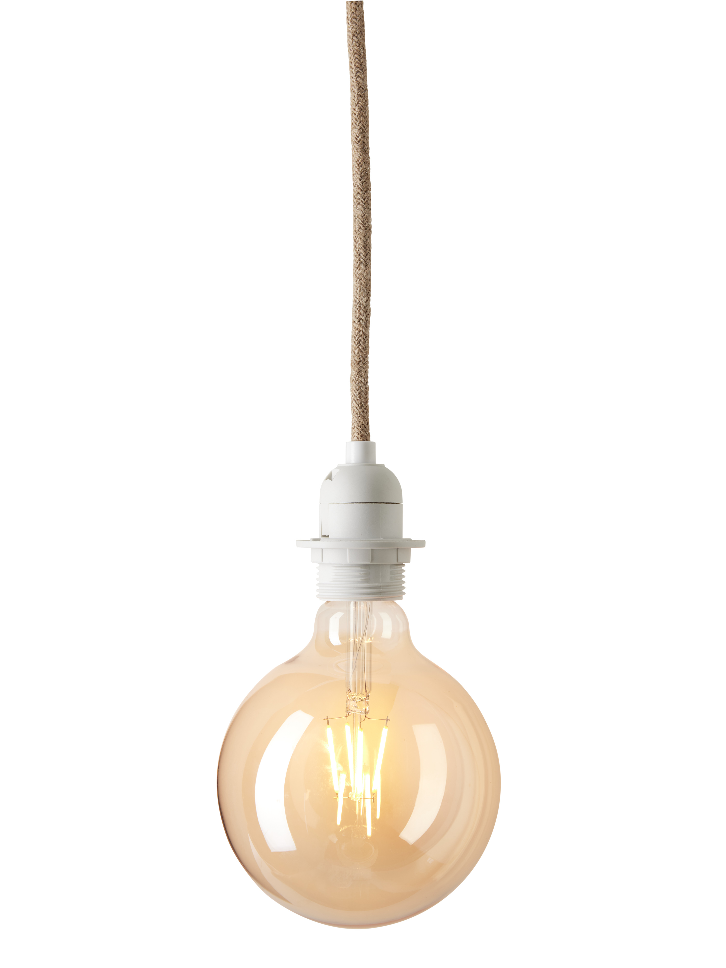 Halo Design - 747399 - Kabelfassung Basic Kabelfassung Nature 2 Meter Textilkabel