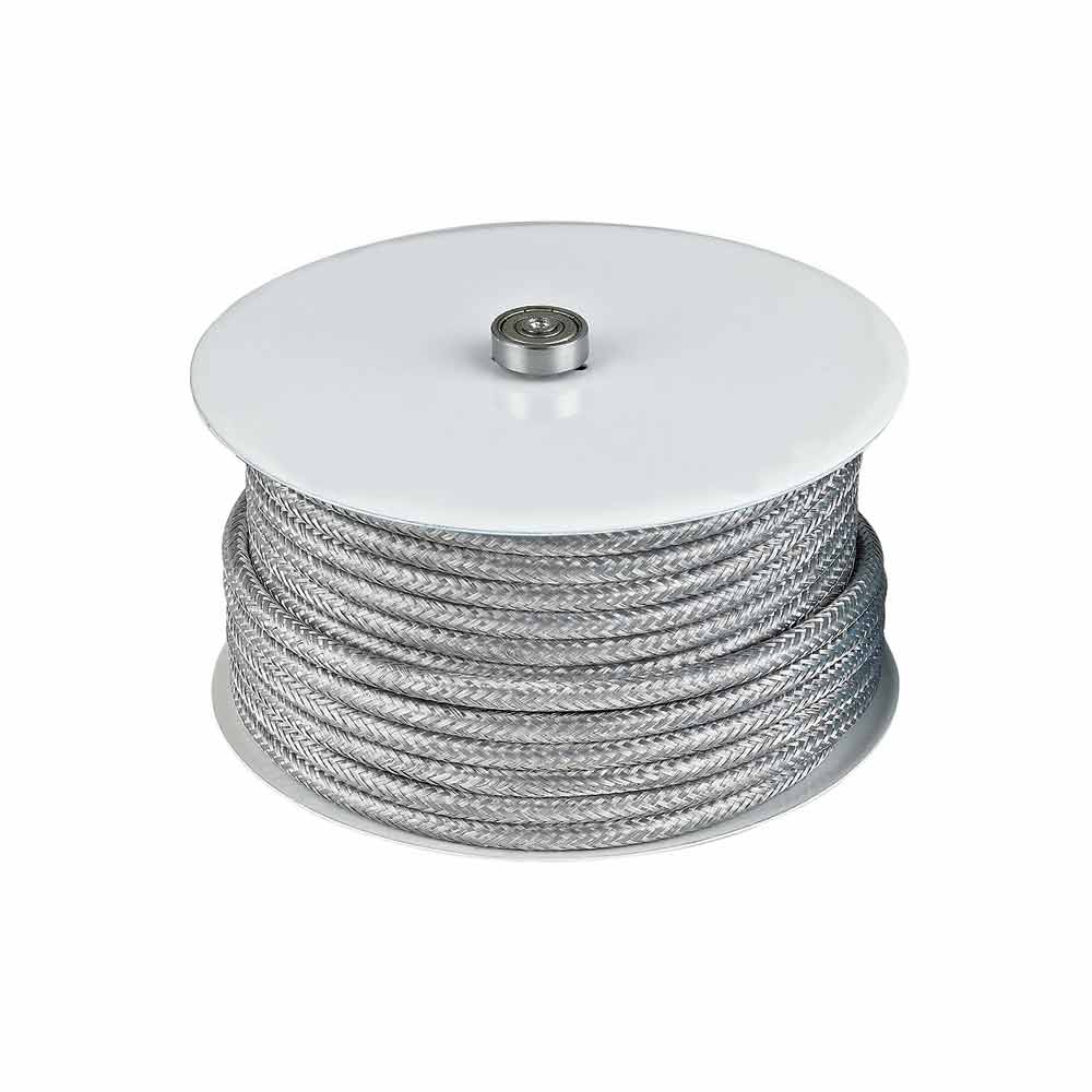 Halo Design - 189414 - Kabel CABLE-ROLL Textile Silver 25M