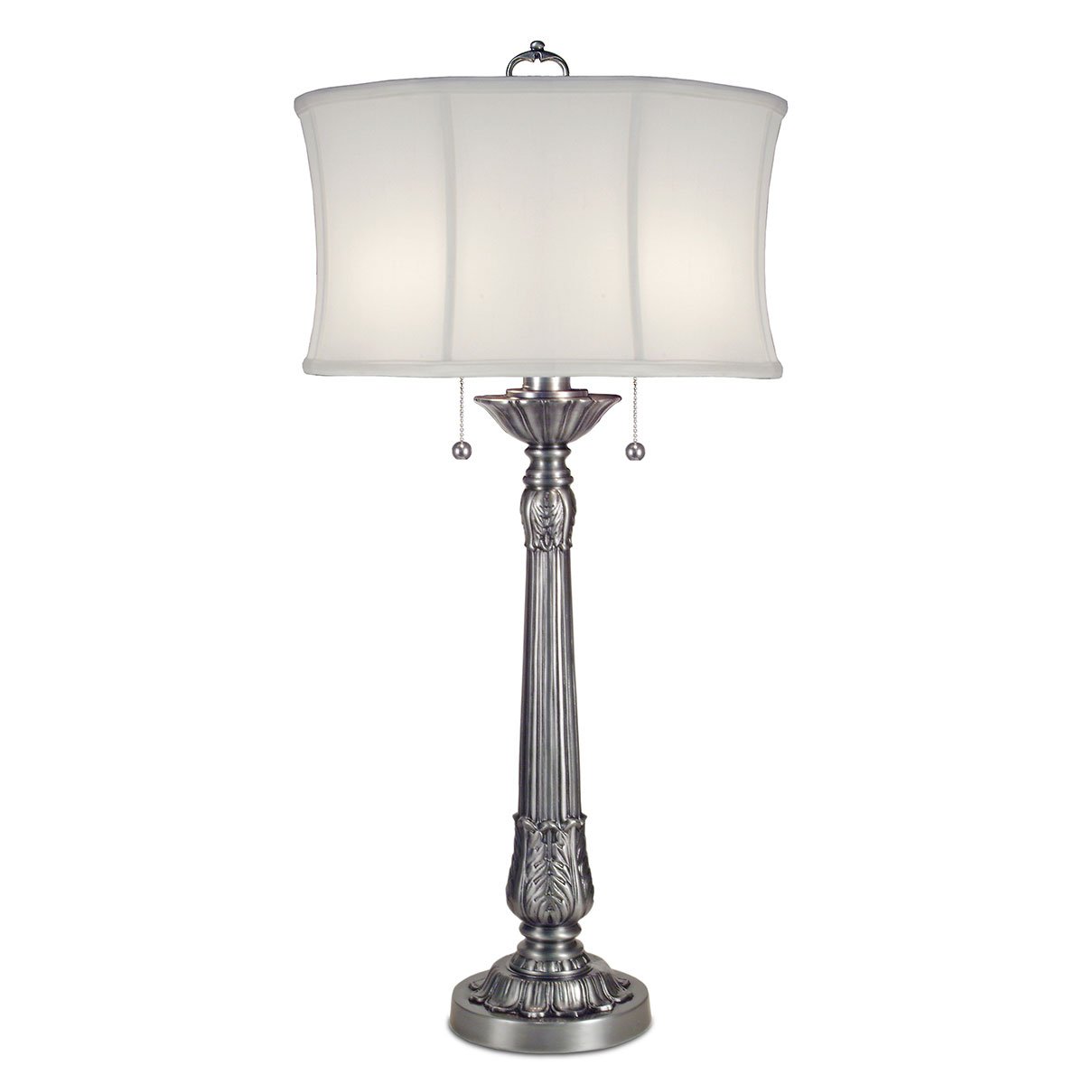 Elstead - SF-PRESIDENTIAL - Presidential 2 Light Tischleuchte - Zinn