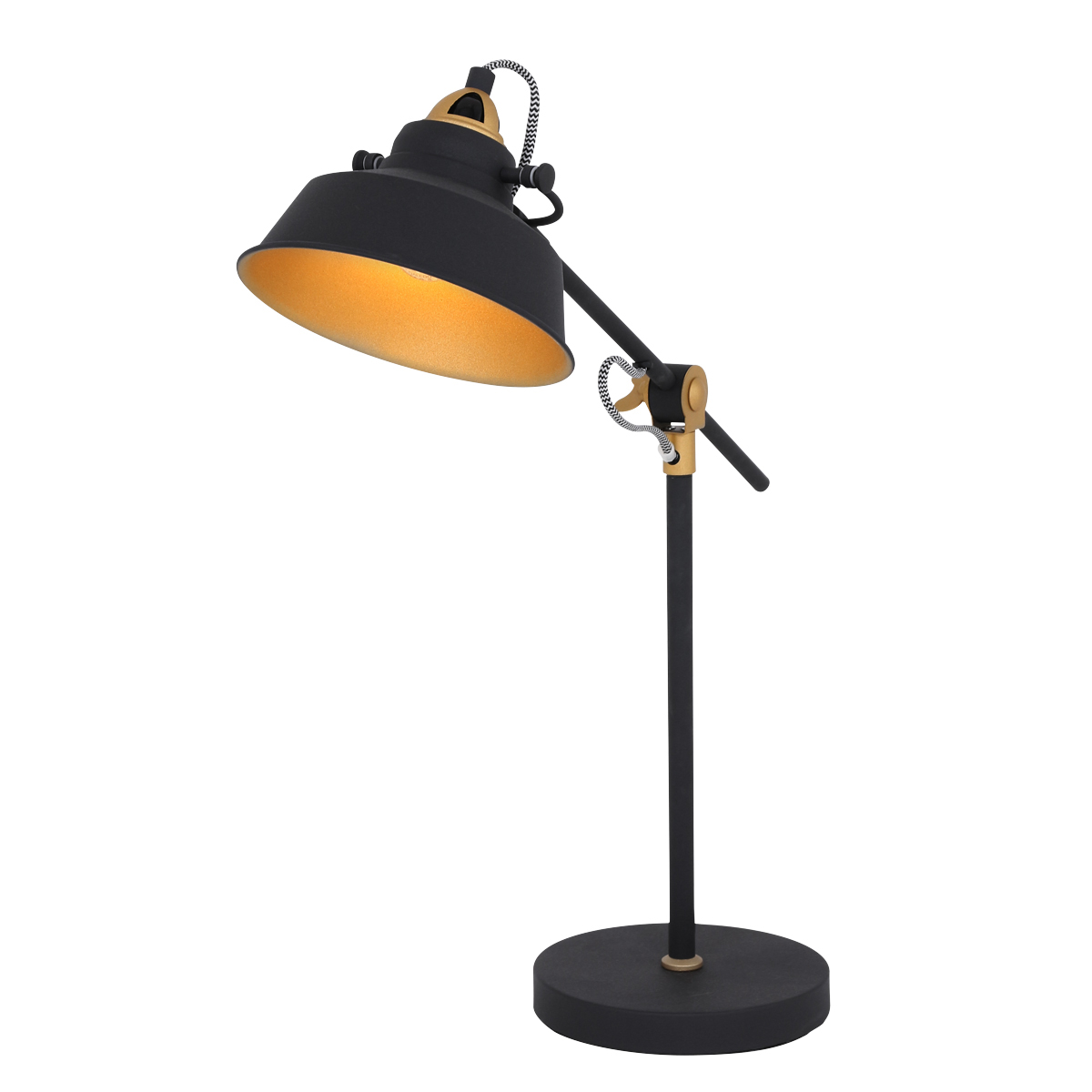 Steinhauer - 1321ZW - Tischlampe Nove