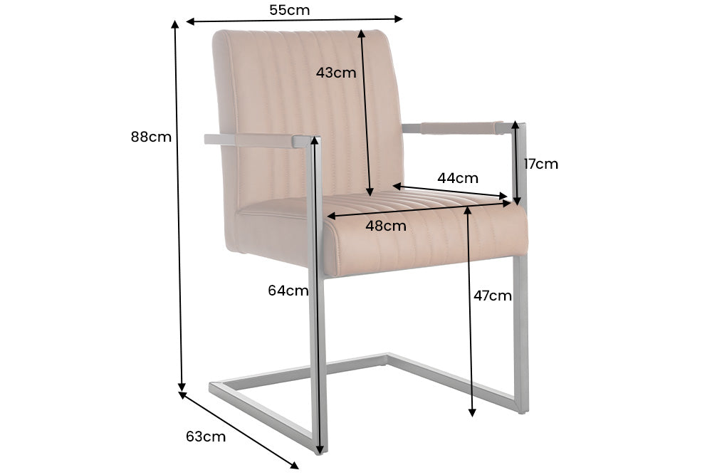Casa Élite&nbsp;Freischwinger BIG ASTON&nbsp;44533