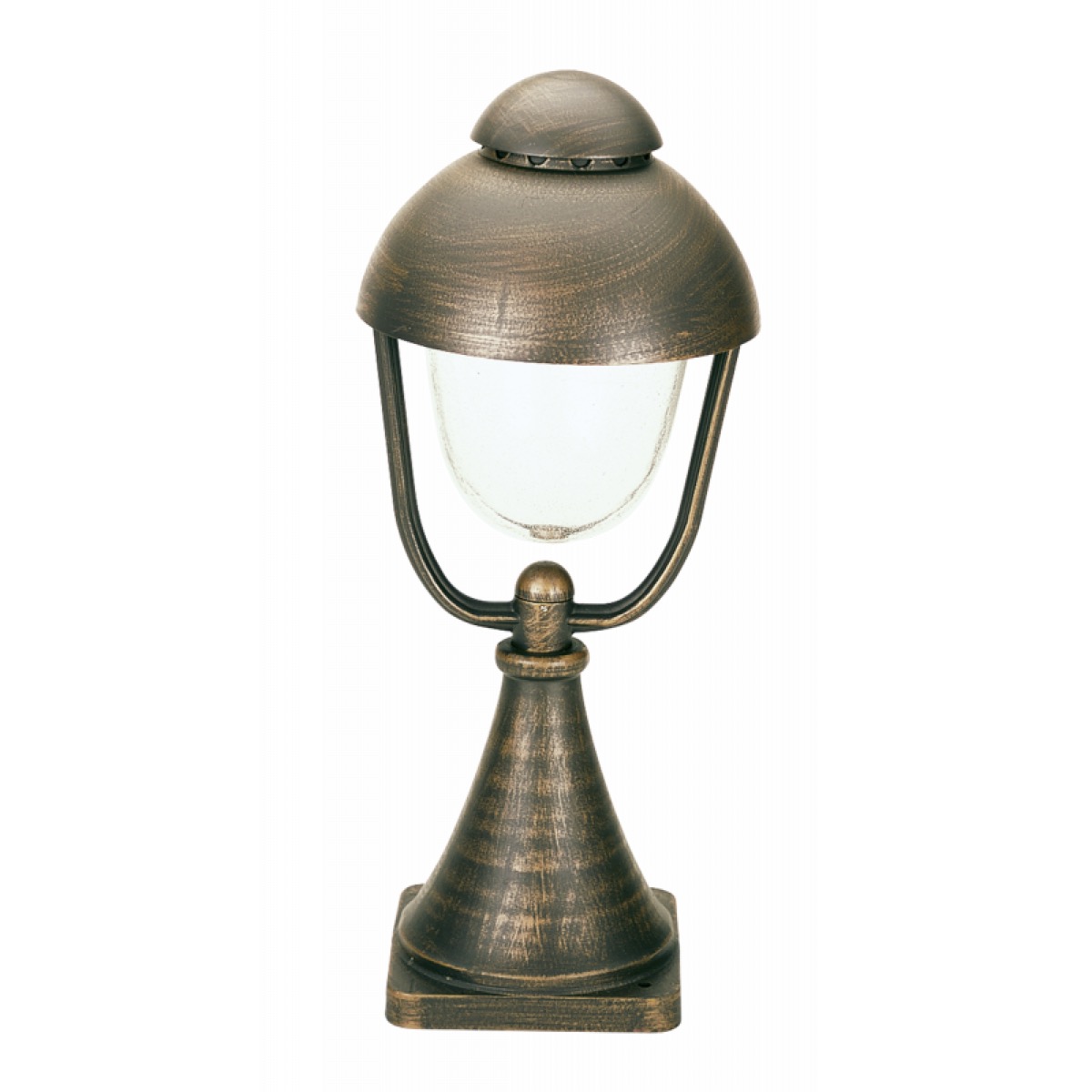 Albert LeuchtenSockelleuchte Typ Nr. 0515 - Farbe: braun-messing, für 1 x Lampe, E27