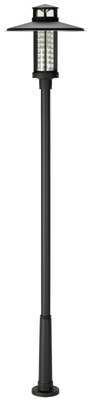 Albert LeuchtenMastleuchte Typ Nr. 0861 - Farbe: schwarz, mit LED