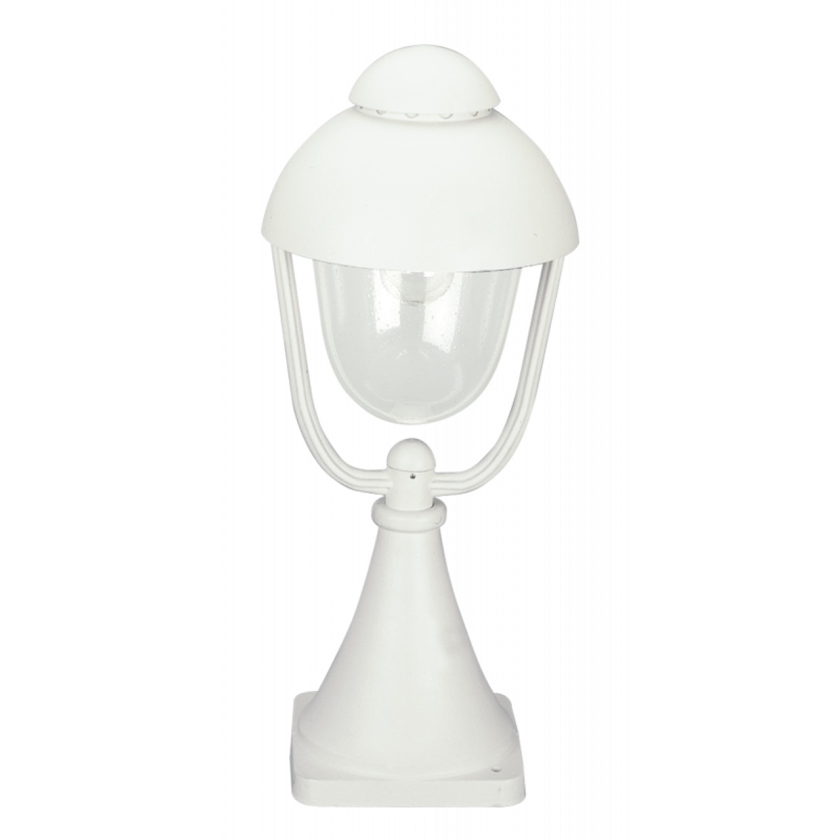 Albert LeuchtenSockelleuchte Typ Nr. 0515 - Farbe: weiß, für 1 x Lampe, E27