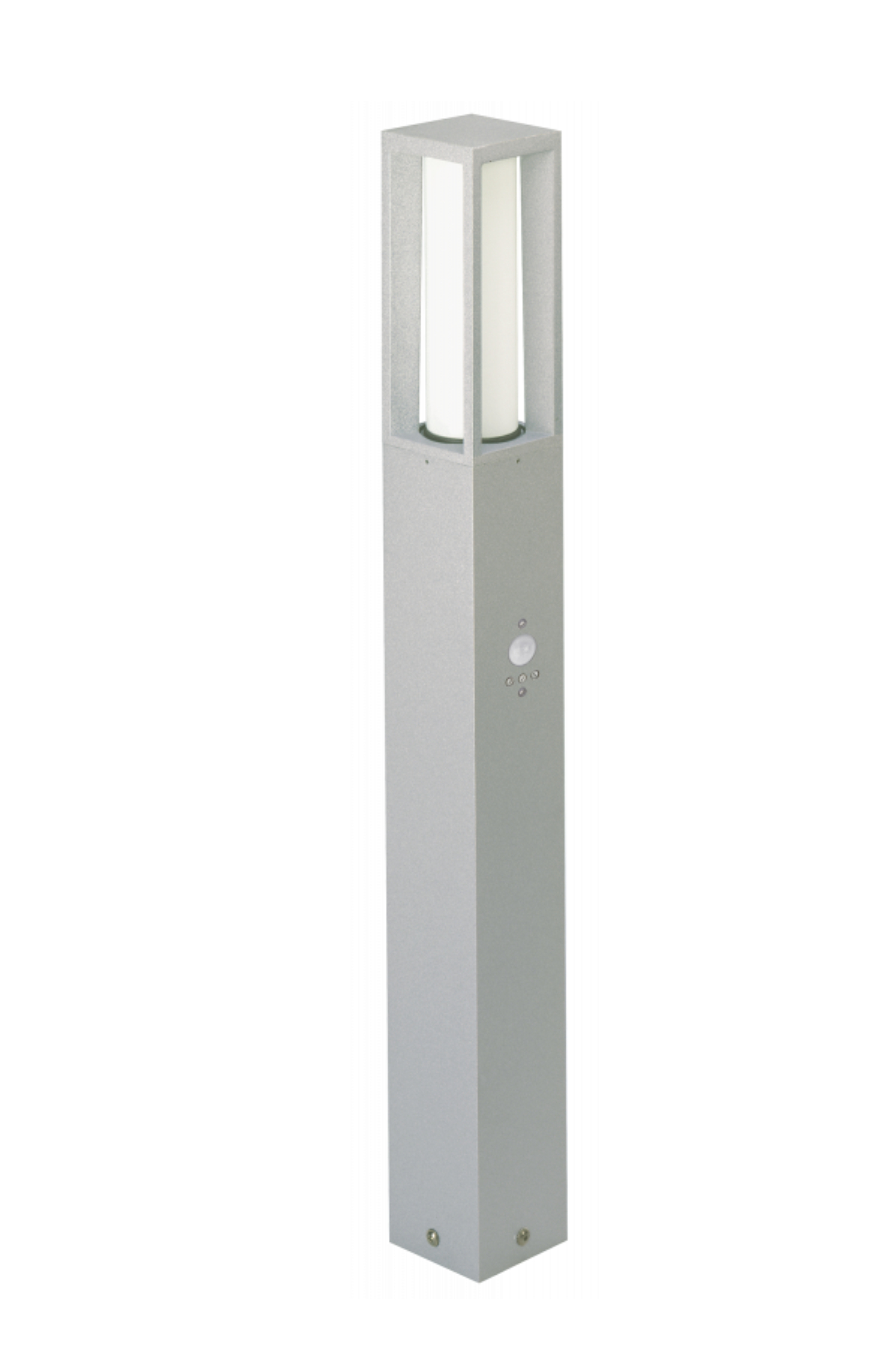 Albert LeuchtenPollerleuchte Typ Nr. 2066 - Farbe: Silber, mit BWM 90 grad,für 1 x LED max. 20 W, E27