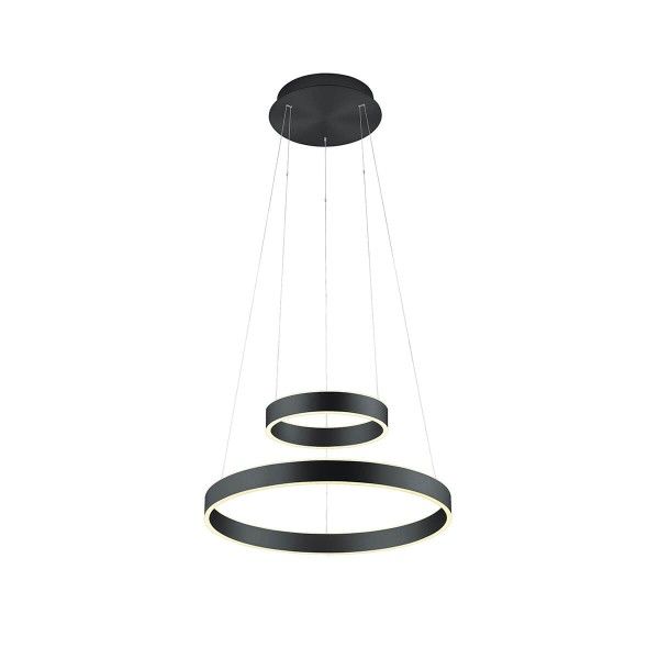 B-Leuchten Moderne Sonderangebote - Sale bei Hängeleuchten & Hängelampen fürs Esszimmer von B-Leuchten Delta LED Pendelleuchte 20495/2-06