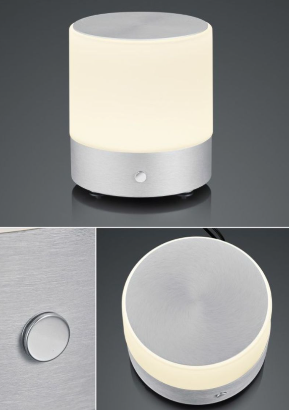 BANKAMP Leuchtenmanufaktur von BANKAMP Leuchtenmanufaktur Button LED-Tischleuchte/ groß 5010/1-36
