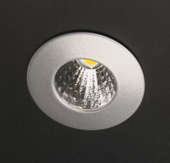 dot-spot Einbauleuchten & Einbaulampen von dot-spot mikra 1W LED Einbauleuchte, rund, 35 mm, mit Haltefedern 10401.830