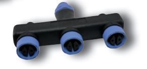 dot-spot LED-Zubehör von dot-spot Kabelverteiler 3-fach Kabelverteiler für 24 V DC Set-Produkte 94407
