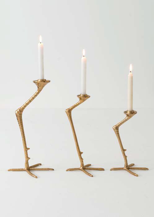 Kerzenhalter von Holländer Leuchten Kerzenständer 1-flg. LA GRU GRANDE 207 8101