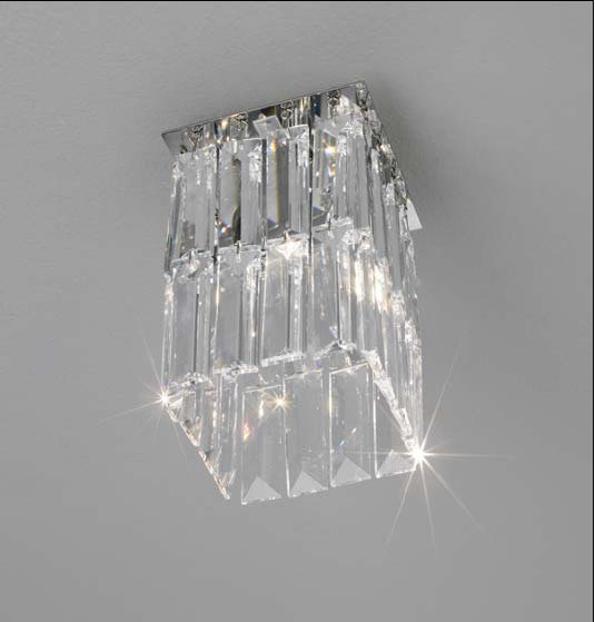 KOLARZ Leuchten Kristall-Sonderangebote - Sale bei Deckenleuchten & Deckenlampen fürs Esszimmer von KOLARZ Leuchten Prisma Deckenleuchte 314.11M.5
