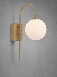 Belid Leuchten von Belid Leuchten Ballon Wandleuchte Messing HB3044000105