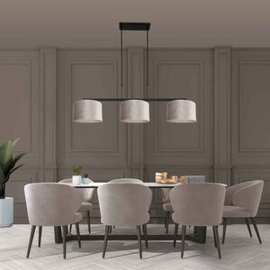 Steinhauer Hängeleuchte, Pendelleuchten & Hängelampen von Steinhauer  3-flammige Hängelampe Stang  3459ZW