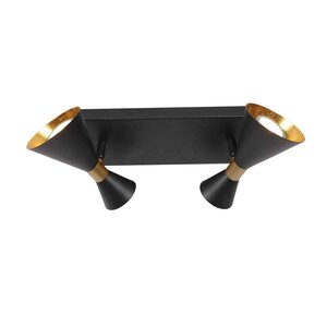 Serie PRETO VON STEINHAUER von Steinhauer von Steinhauer 2-Licht-Spot Preto  4110ZW