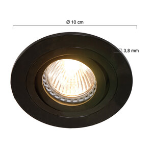 Steinhauer&nbsp;Einbauspot Pélite Spot&nbsp;7304ZW