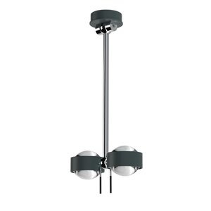 Puk Mini Wing Twin - LED / anthracite matt / chrome / 200