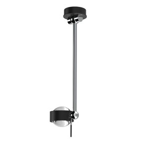 Puk Mini Wing Single - G9 Fassung / black matt / chrome / 400