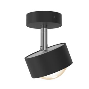 Puk! Avantgarde 80 Turn - LED Hochvolt / black matt / Downlight