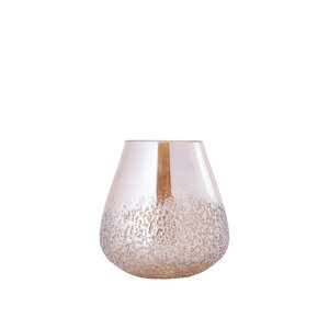 Ameara Bernsteinfarbene Glasrundgriffe Stormlight Dots S