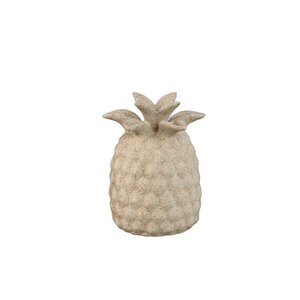 Ellodie Creme Keramik Ananasform Tulpenvase S