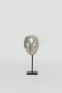 Figuren von Holländer Leuchten Maske CANDIDATO versilbert 367 7003 S