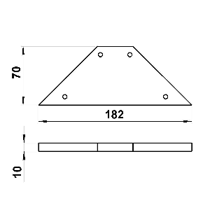 Schirme, Gläser & Stoffschirme von Albert Leuchten G 494, Acrylglasscheibe 90270494
