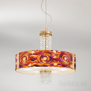 Serie EMOZIONE VON KOLARZ-AUSTROLUX LEUCHTEN von KOLARZ-Austrolux Leuchten von KOLARZ-Austrolux Leuchten Pendelleuchte EMOZIONE 0345.36.3.Aq.RV.OKpT