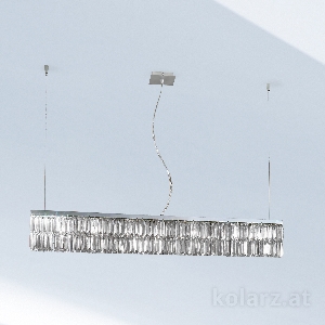 Serie PRISMA von Alle von KOLARZ Leuchten Pendelleuchte PRISMA 160 cm 314.810.5