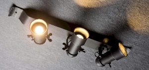 Moderne Deckenleuchten & Deckenlampen fürs Bad von Robers Leuchten Industrial Deckenleuchte ST2628