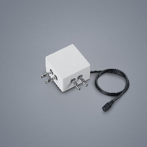 VIGO 90 Grad- Verbinder /  inkl. Kabeleinspeisung (L 900 mm) für extern verbaute Betriebsgeräte von Helestra Leuchten