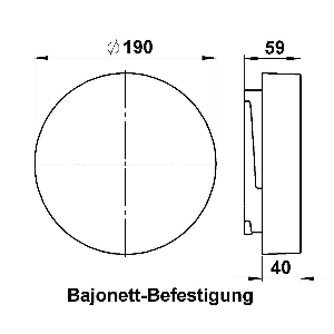 Schirme, Gläser & Stoffschirme von Albert Leuchten G 410, Opalglas matt d = 190 mm 90210410