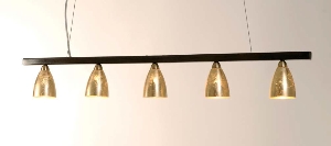 Hängeleuchte, Pendelleuchten & Hängelampen fürs Esszimmer von Holländer Leuchten Hängeleuchte 5-flg. ALICE TRAVE 300 K 15153 W