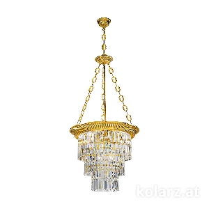 Kristall- fürs Wohnzimmer von KOLARZ Leuchten Luster MILORD CRYSTAL Ø50 0346.34.3