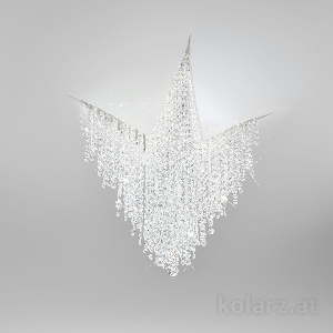 KOLARZ Leuchten Kristall-Deckenleuchten & Deckenlampen für den Flur von KOLARZ Leuchten Deckenleuchte FONTE DI LUCE Ø55 zum eingipsen 5310.10153.940