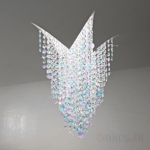 Kristall- von KOLARZ Leuchten Deckenleuchte FONTE DI LUCE Ø80 5313.10154.940