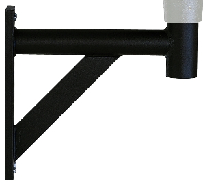 Wandarm schwarz Typ Nr. 1008 - für Mastaufsatzleuchten von Albert Leuchten