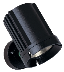 Serie STRAHLER VON ALLE von Alle von Albert Leuchten LED-Wandstrahler, Alu, schwarz 662420